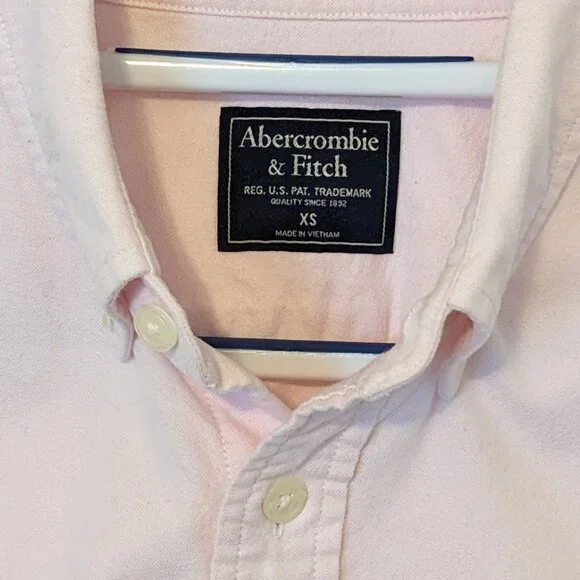 Abercrombie & Fitch Men's Flannel Button Shirt - Picture 2 of 5